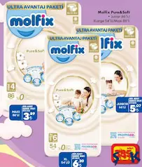 MOLFİX PURE&SOFT BEBEK BEZİ ÇEŞİTLERİ